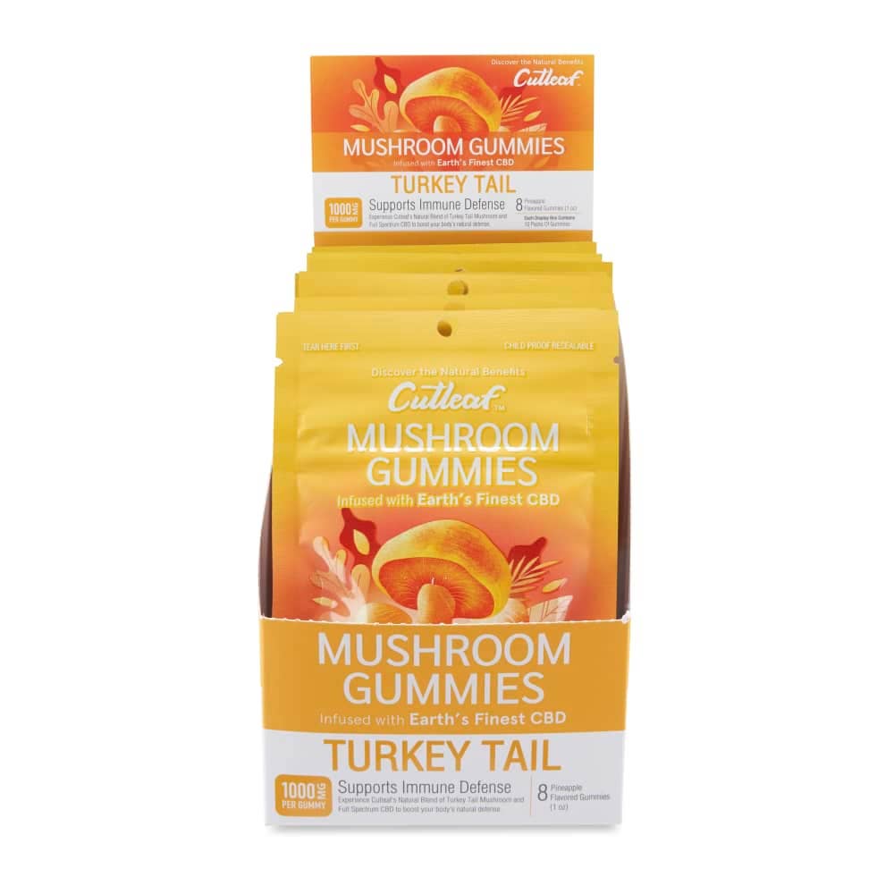 Cutleaf Exotics 1000mg Mushroom Gummies Nighttime