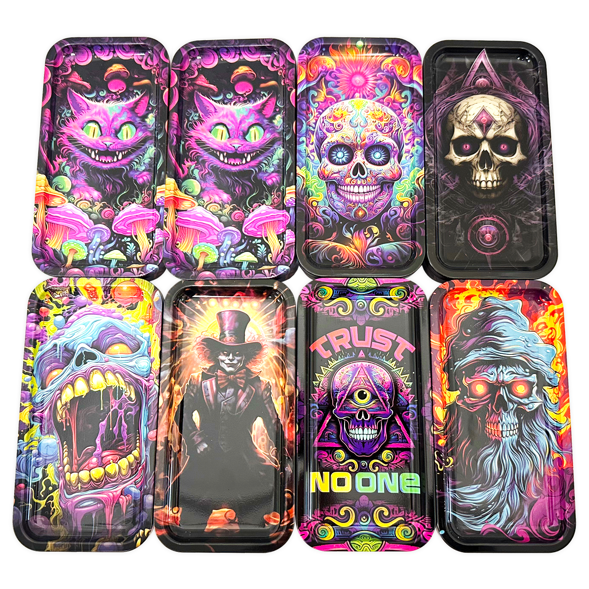 Smokezilla Metal Tray & Storage Box - 8 Pieces Per Display