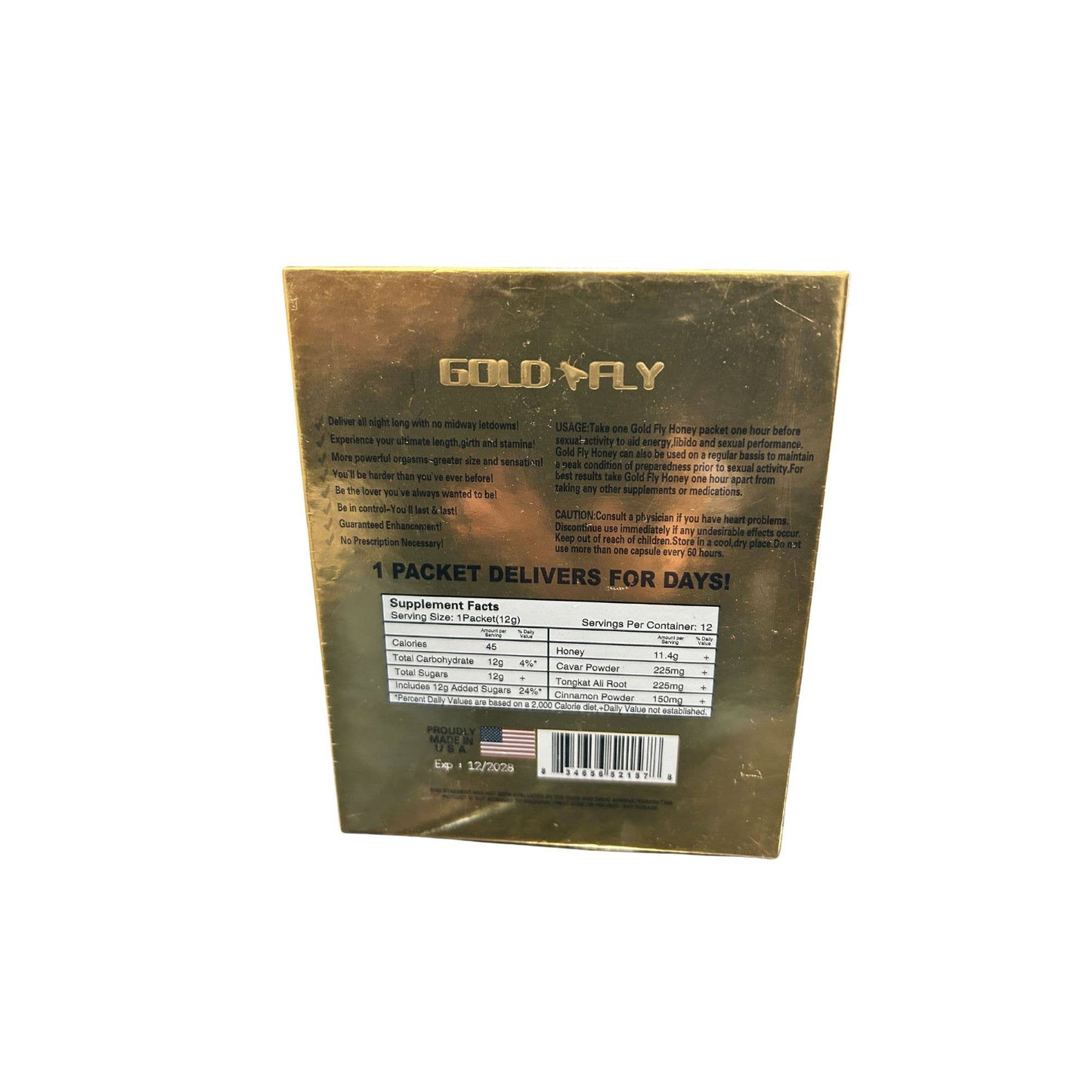 Spanish Glod Fly Honey - DukeCityHerbs