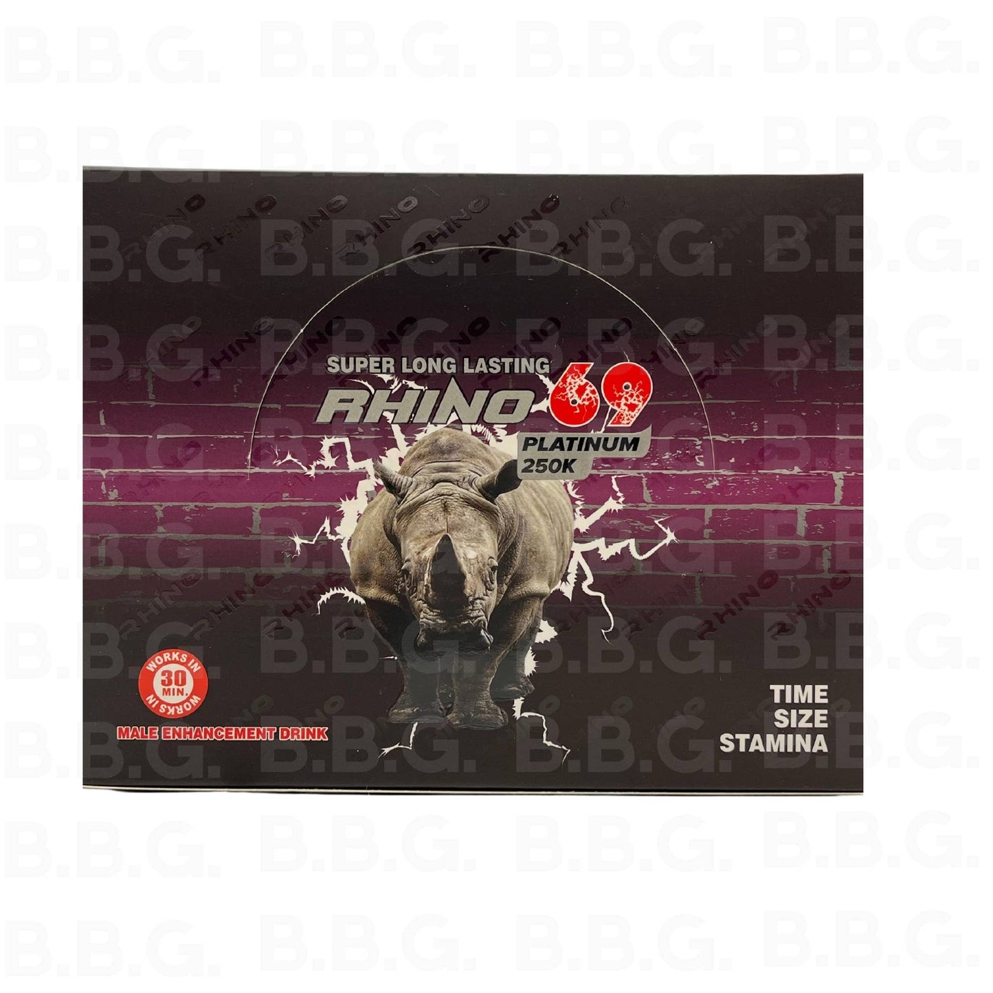 RHINO 69 Shots (Platinum 250K), Super Long Lasting,