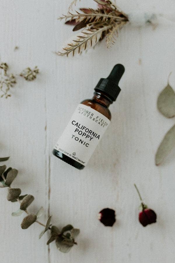 California Poppy Tincture - Vegan