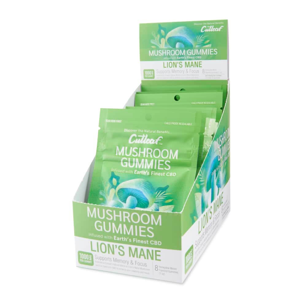 Cutleaf Exotics 1000mg Mushroom Gummies Nighttime