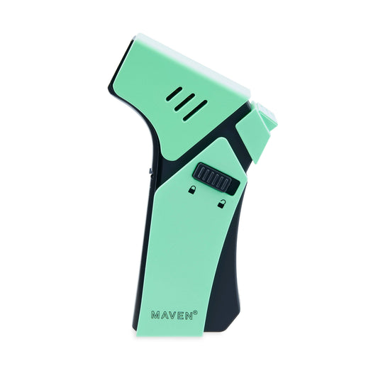 Maven Pro Butane Torch Lighter: Neon Green