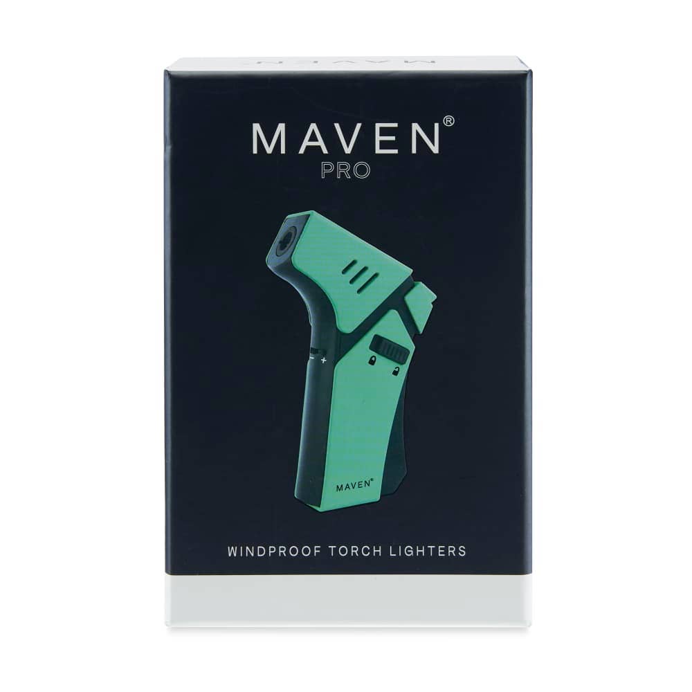 Maven Pro Butane Torch Lighter: Sunset Orange