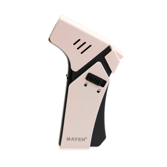 Maven Pro Butane Torch Lighter: Beige - DukeCityHerbs