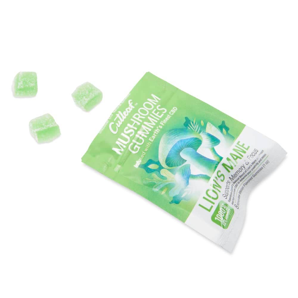 Cutleaf Exotics 1000mg Mushroom Gummies Nighttime