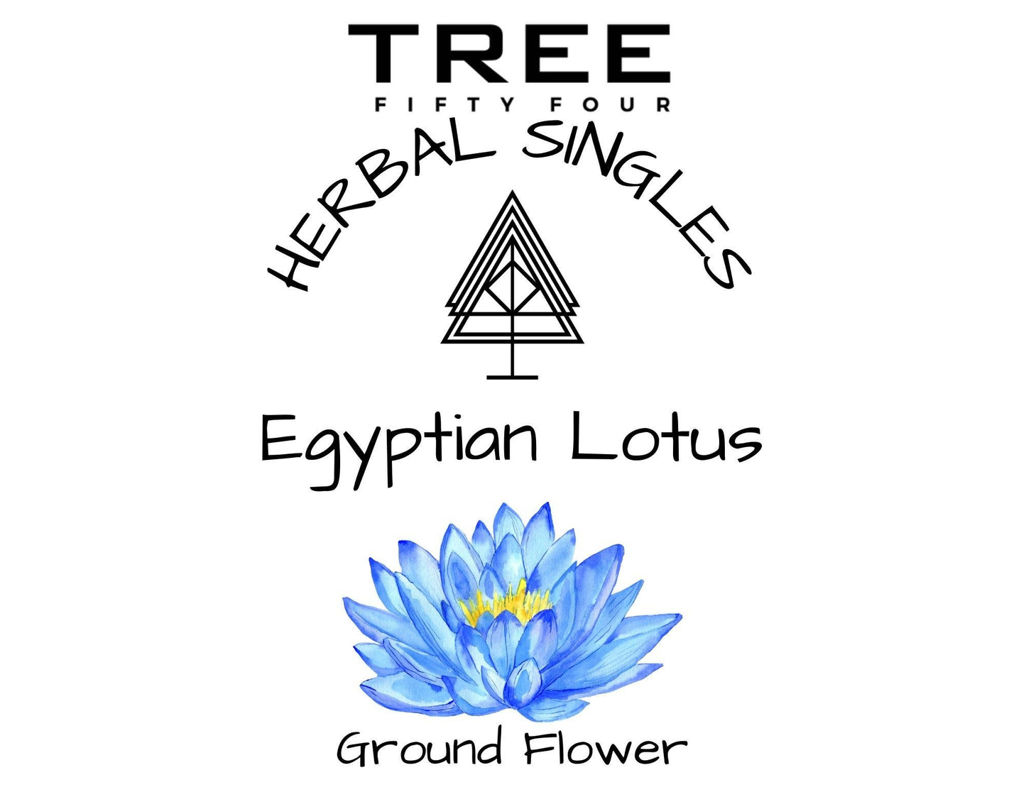 Blue Lotus Ground Petals & Stamens | 1 oz