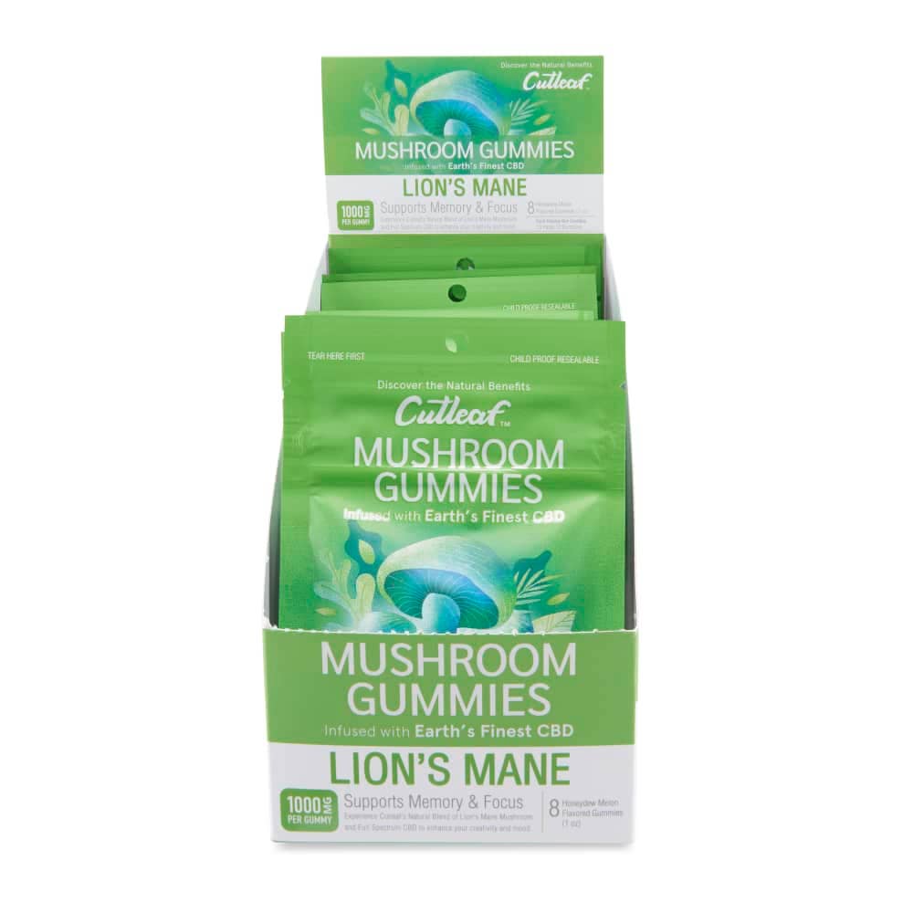Cutleaf Exotics 1000mg Mushroom Gummies Nighttime