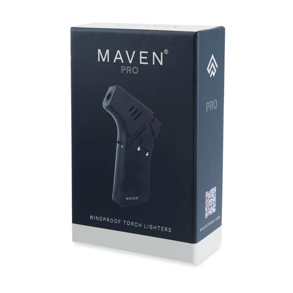 Maven Pro Butane Torch Lighter: Sunset Orange