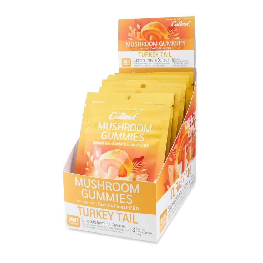 Cutleaf Exotics 1000mg Mushroom Gummies Nighttime