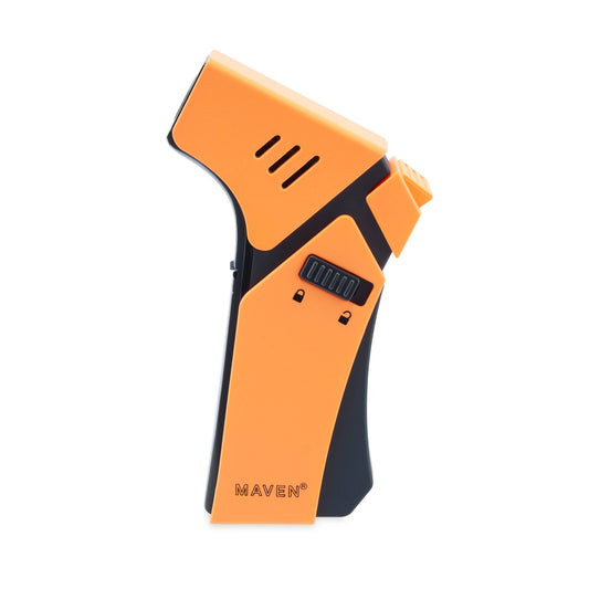 Maven Pro Butane Torch Lighter: Sunset Orange - DukeCityHerbs