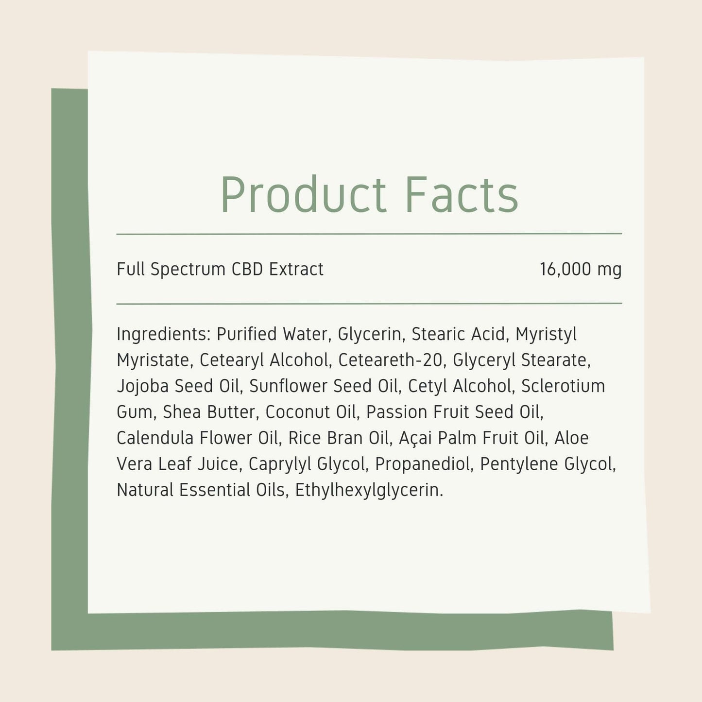 CBD Body Lotion: Rosemary & Lavender