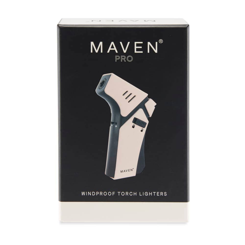 Maven Pro Butane Torch Lighter: Sunset Orange