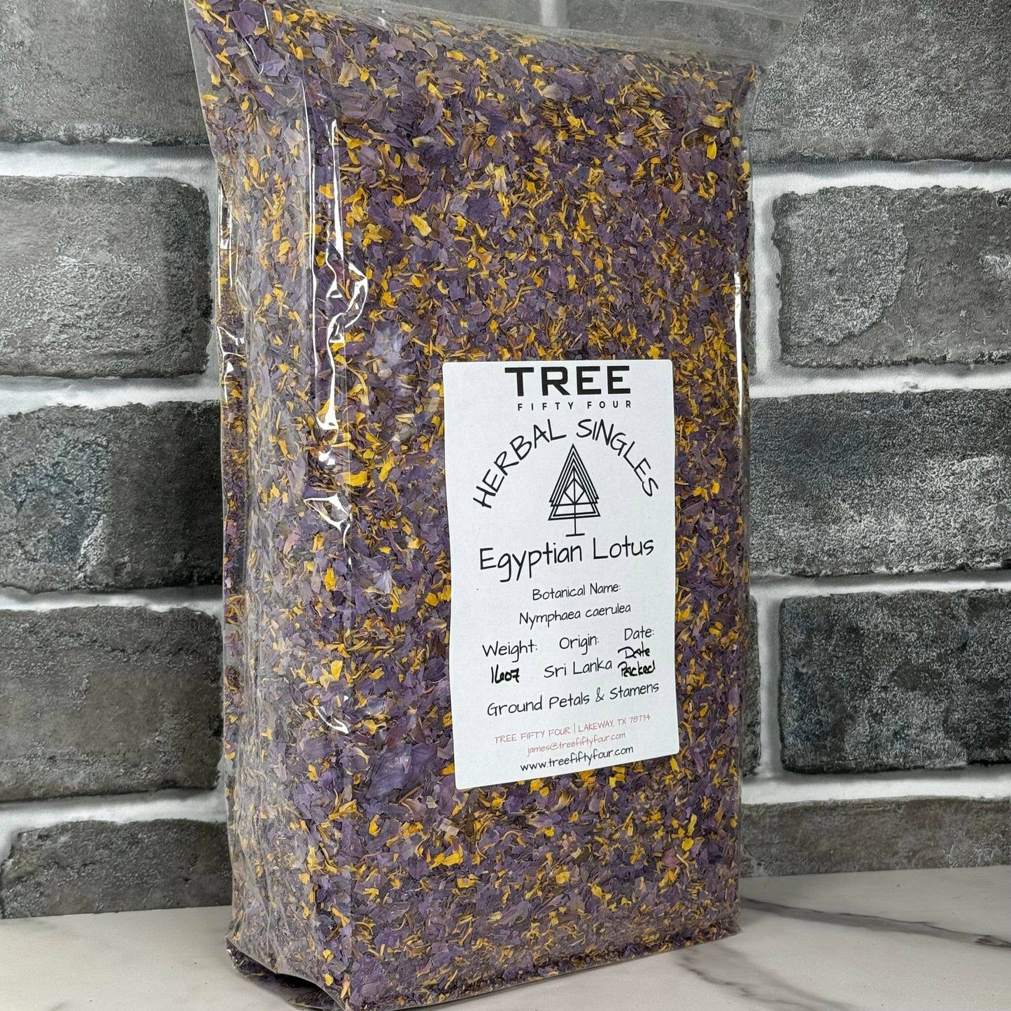 Blue Lotus Ground Petals & Stamens | 1 oz