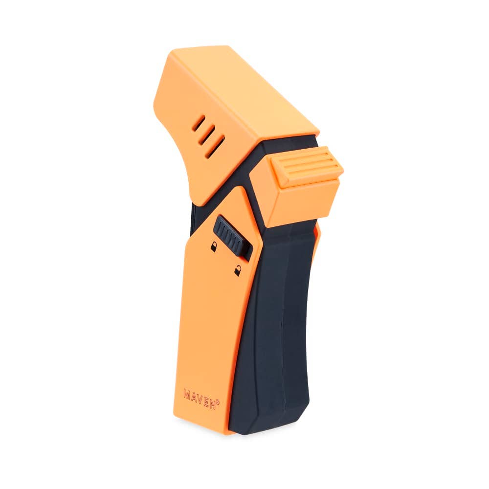Maven Pro Butane Torch Lighter: Sunset Orange