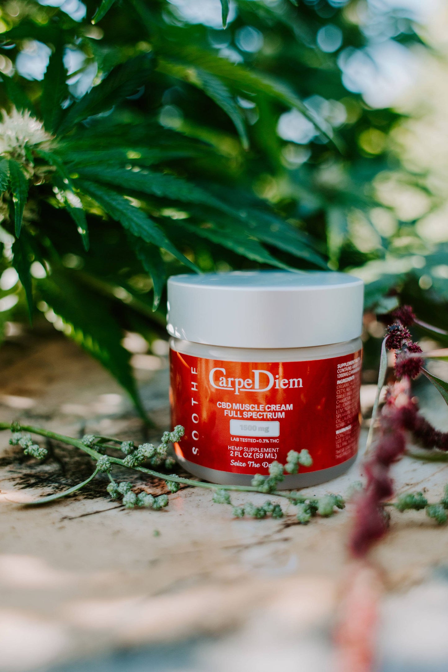 Soothe Muscle & Joint CBD Cream- 1500mg Full Spectrum in 2oz
