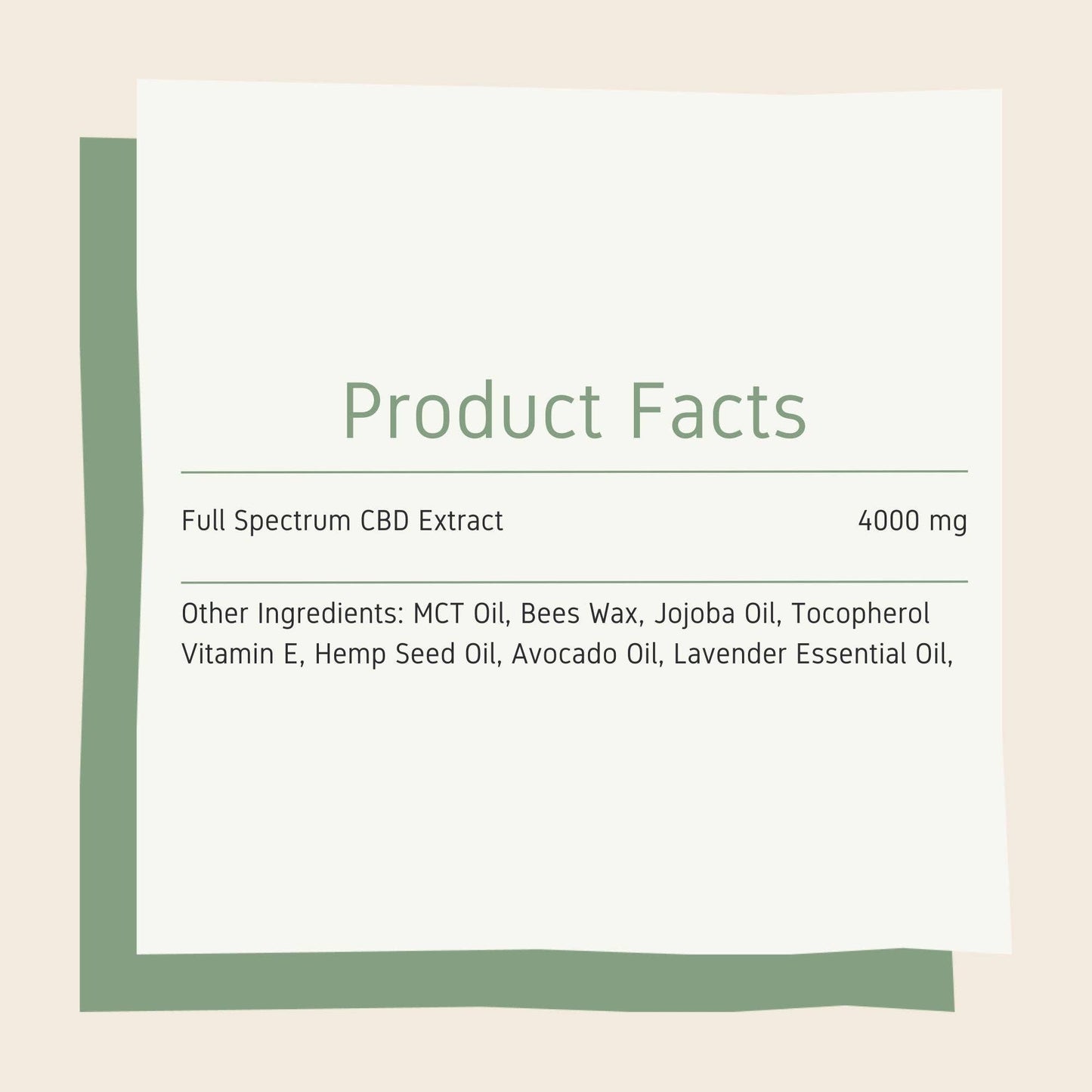 CBD Balm