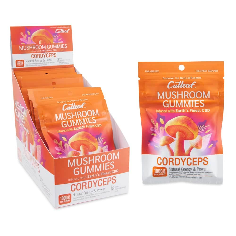 Cutleaf Exotics 1000mg Mushroom Gummies Nighttime
