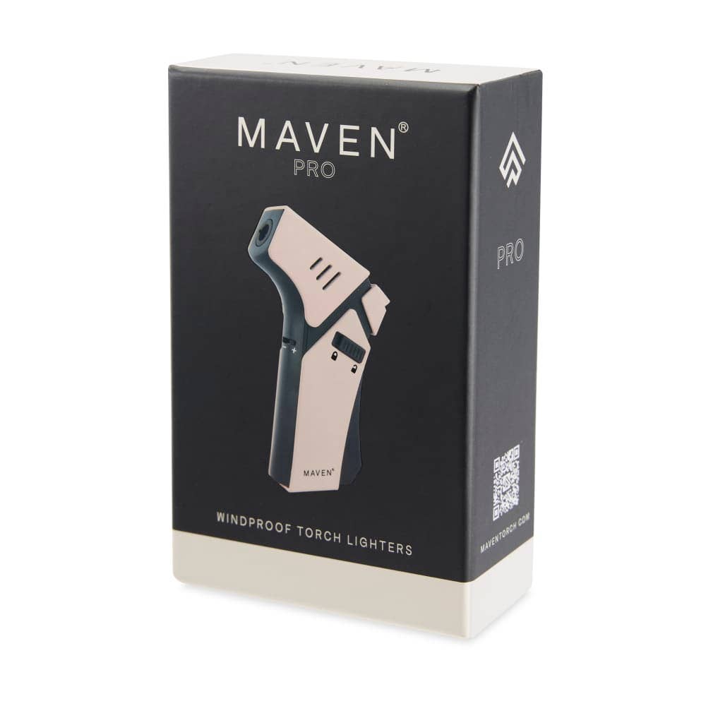 Maven Pro Butane Torch Lighter: Sunset Orange