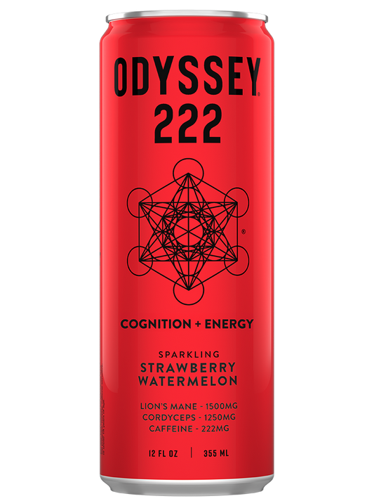 Strawberry Watermelon 222mg Sparkling Mushroom Energy