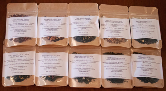 Create Your Own Tea Sample Set Discounted Tea Loose Leaf Tea Tea Gift - DukeCityHerbs