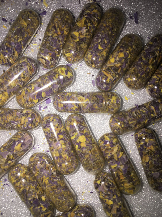 100% Organic Blue Lotus Capsules - DukeCityHerbs