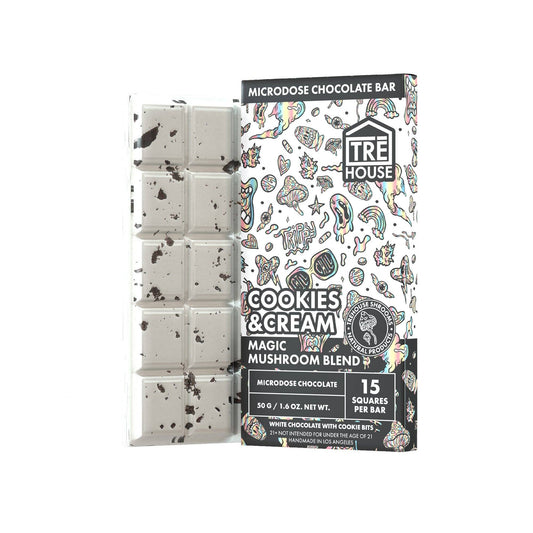 Tre House Chocolate Bar – 10ct: Cookies & Cream