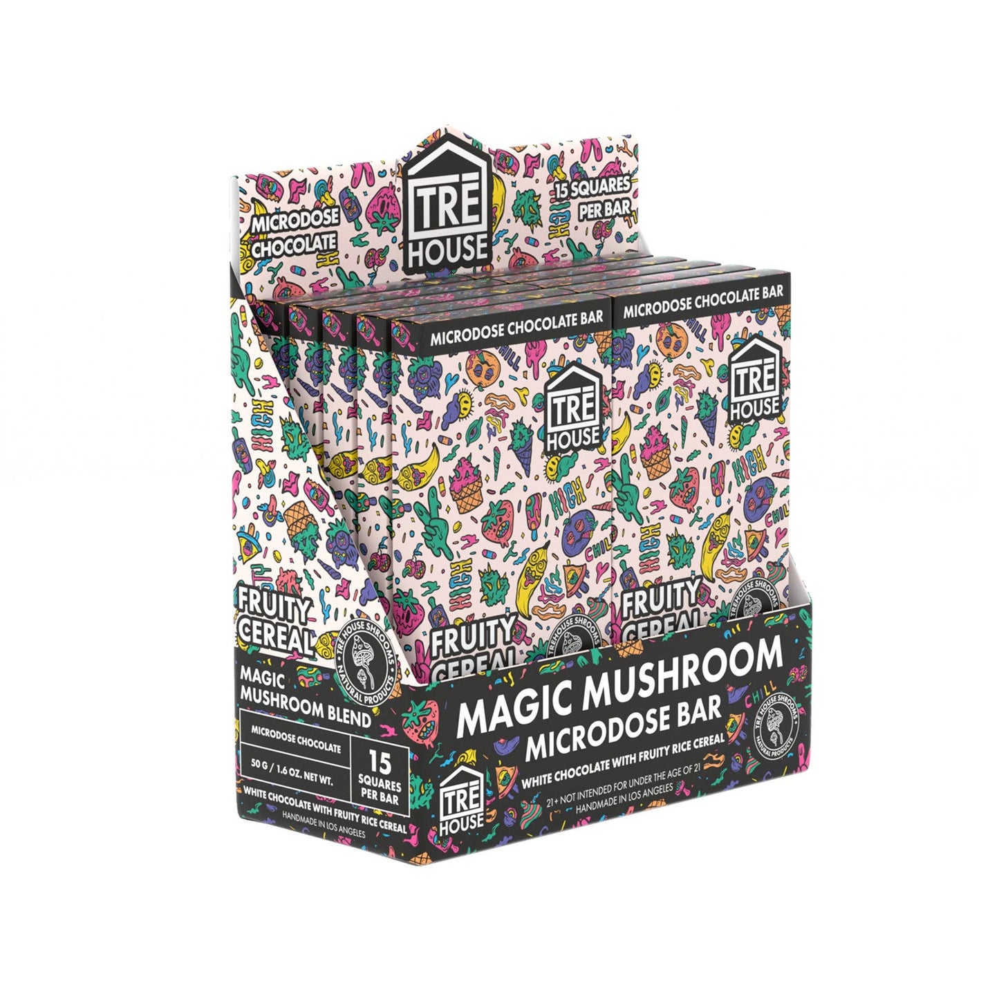 Tre House Mushroom Chocolate Bar –  Fruity Cereal
