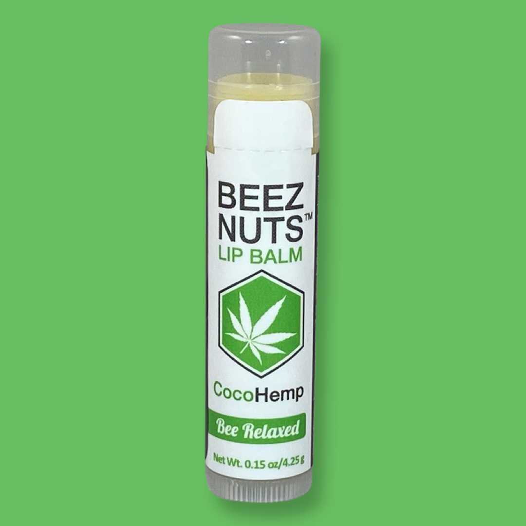 Beez Nuts Lip Balms Fishbowl Display: Assorted / 36 Count