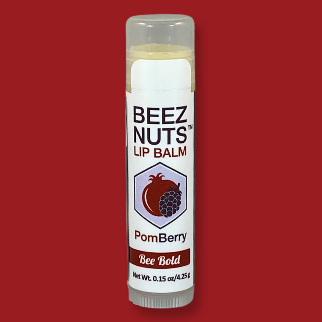 Beez Nuts Lip Balms Fishbowl Display: Assorted / 36 Count