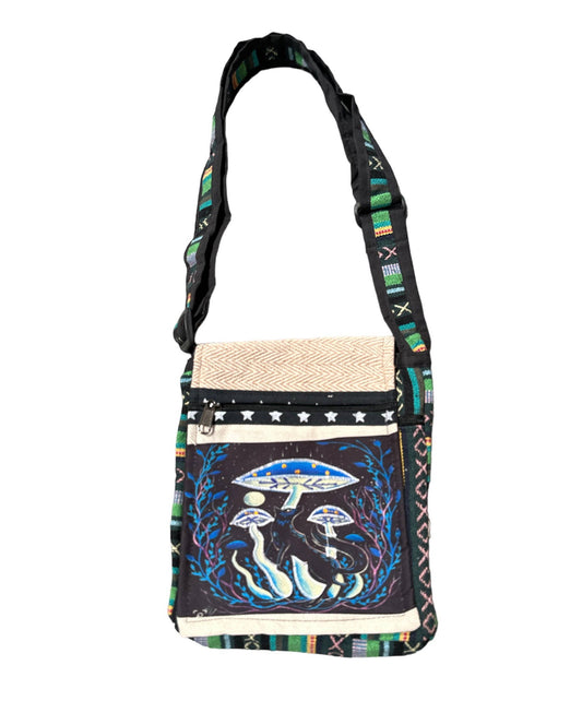 Cotton Fox & Mushroom Mini File Bag RIB2161