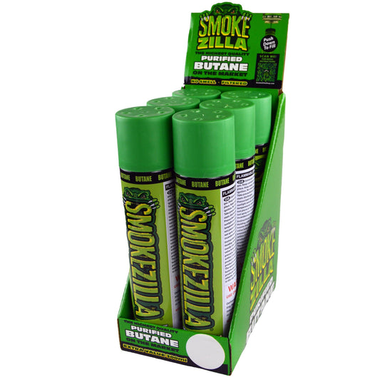 Smokezilla Bulk Butane Lighter Refill 300ML- 6/Display: Wholesale Price