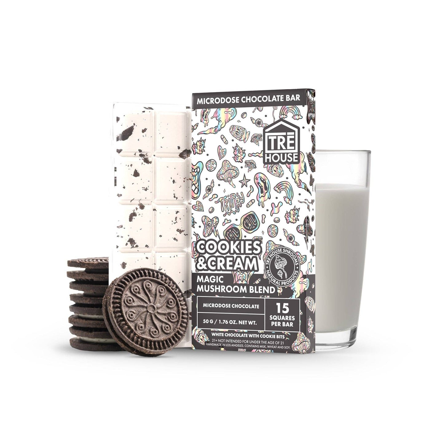 Tre House Mushroom Chocolate Bar –  Fruity Cereal