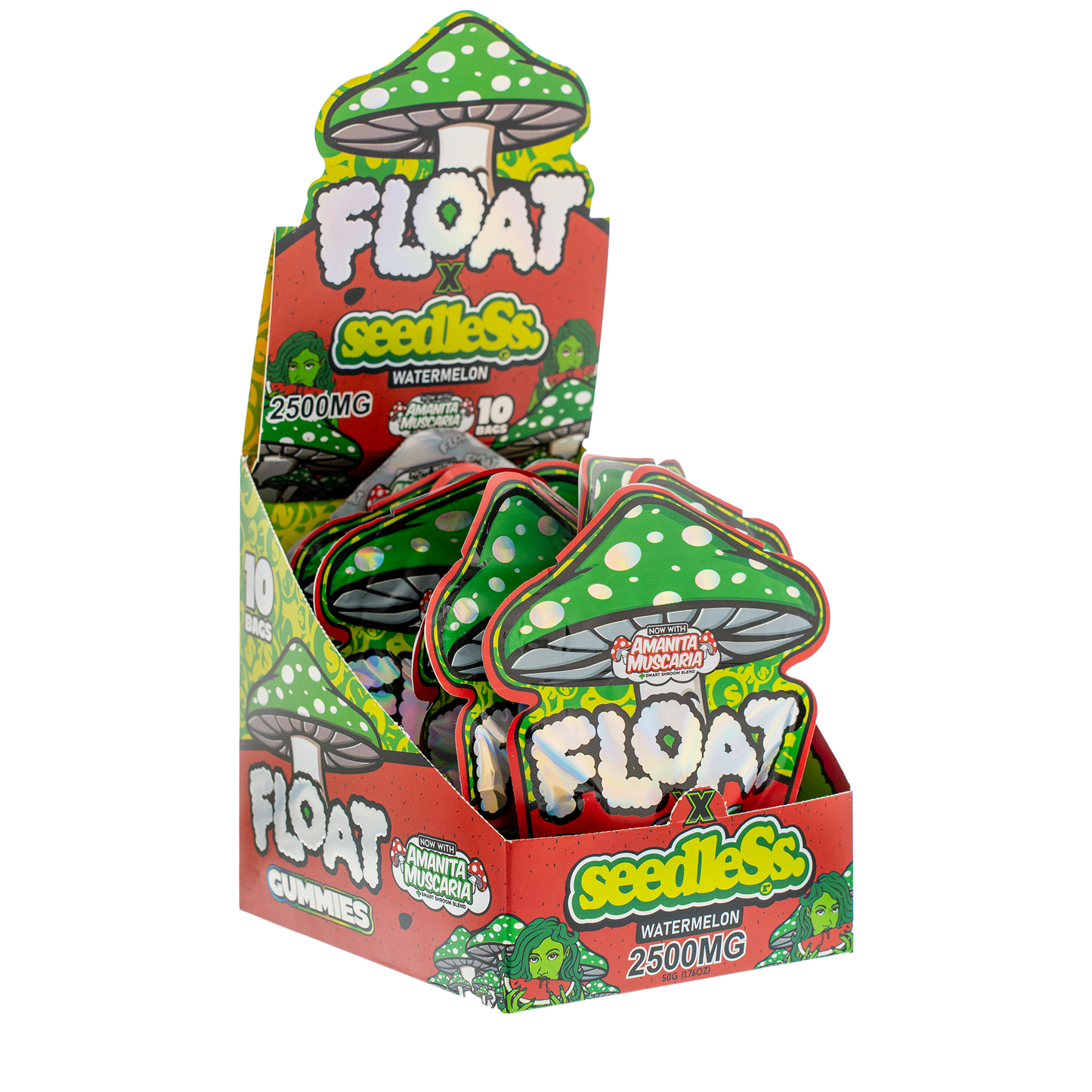 Float 2500mg Mushroom Gummies