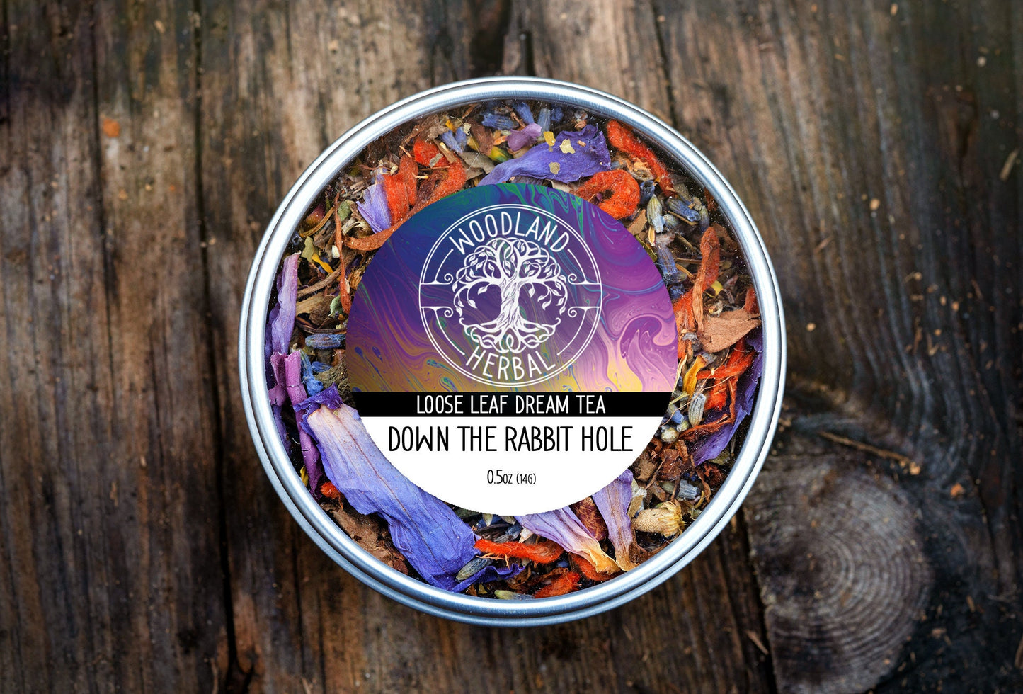 5 Tea Special - Buy 4 Get 1 FREE! Natural Loose Leaf Teas 2.5oz - Organic Tea for Sleep, Immunity, Focus, Anxiety, Energy, Dreaming, etc - DukeCityHerbs
