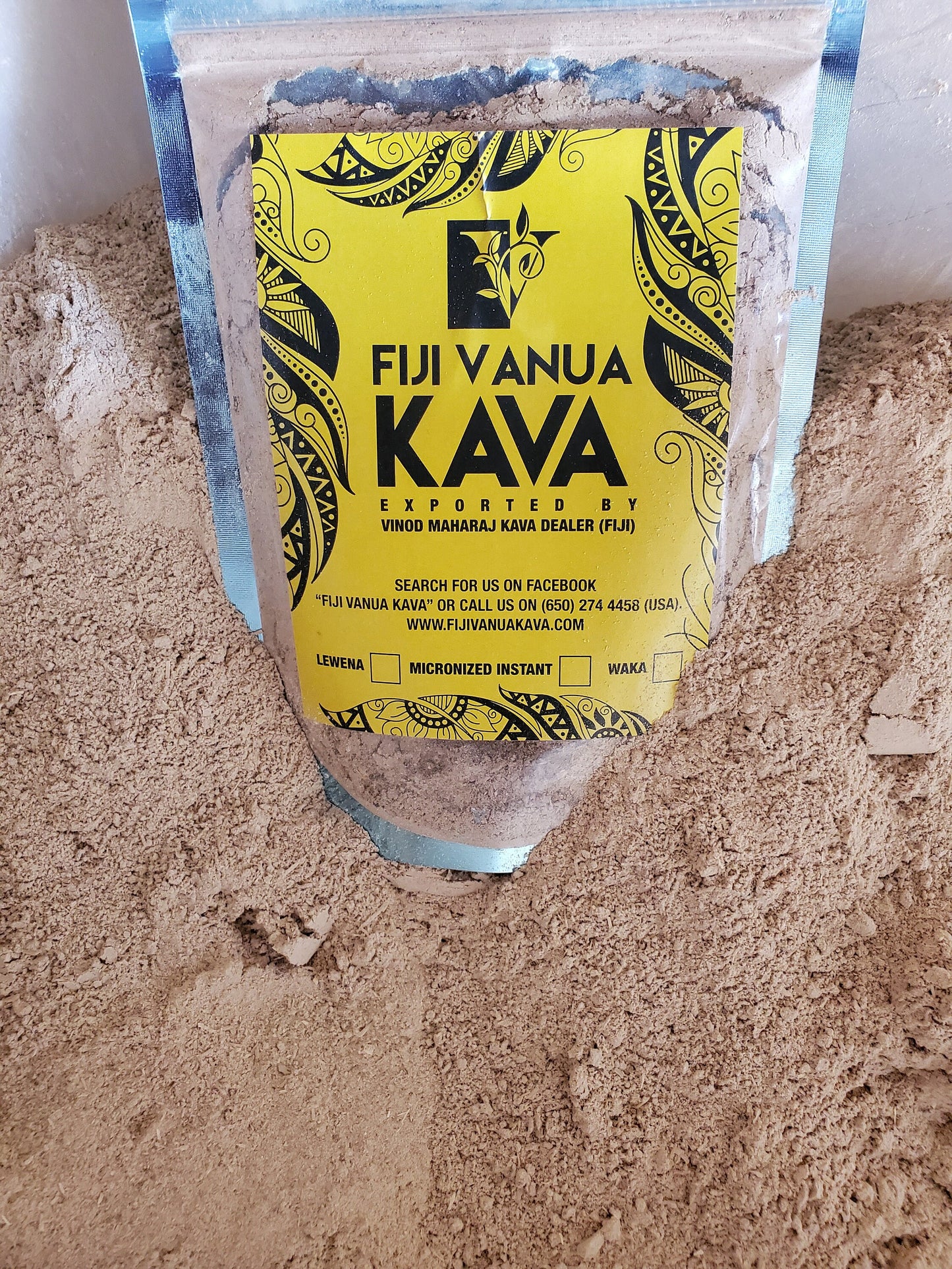 KAVA POWDER  1LB  WAKA - DukeCityHerbs