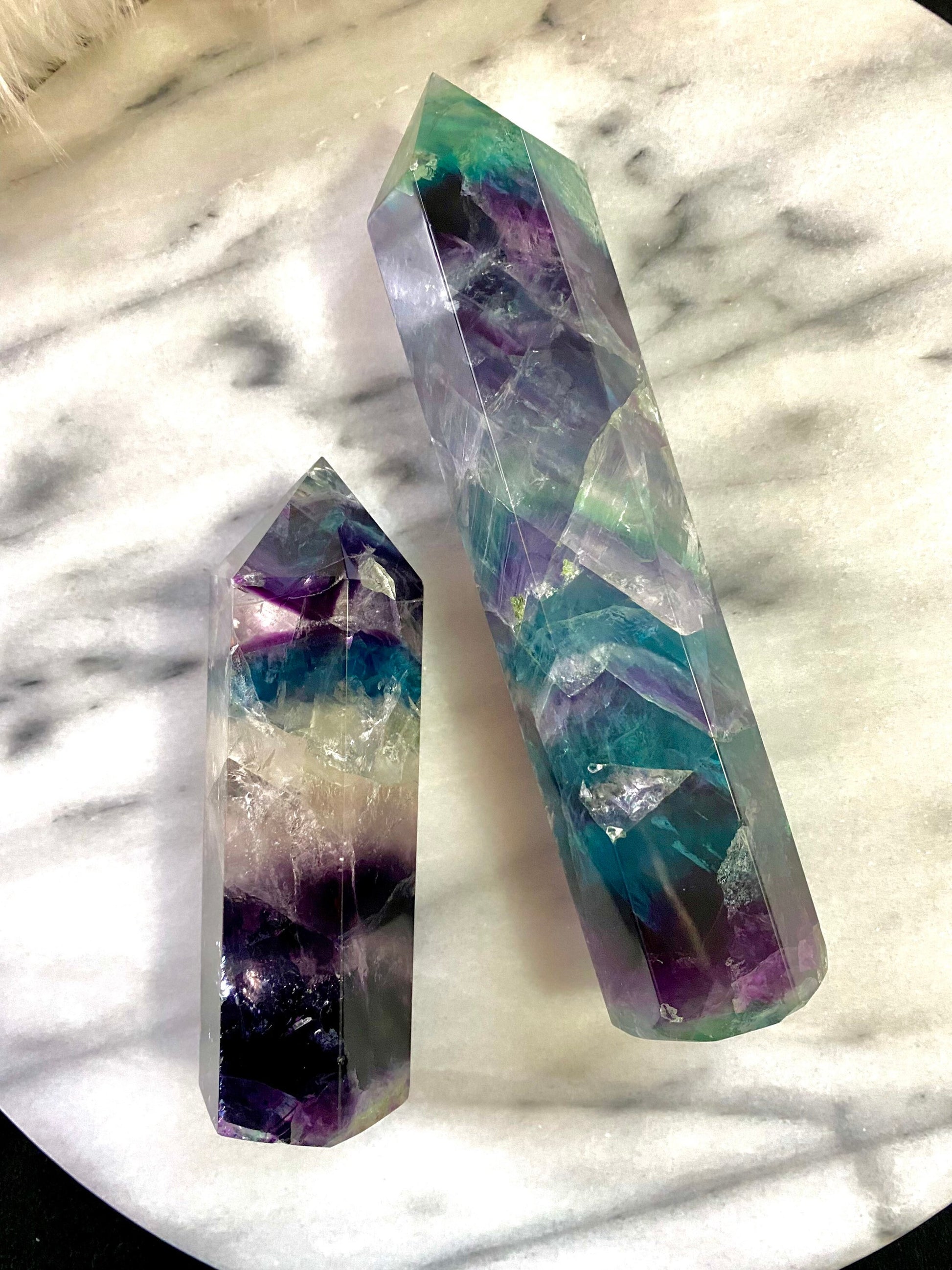 Fluorite Tower - AAA Fluorite - Fluorite Towers - DukeCityHerbs