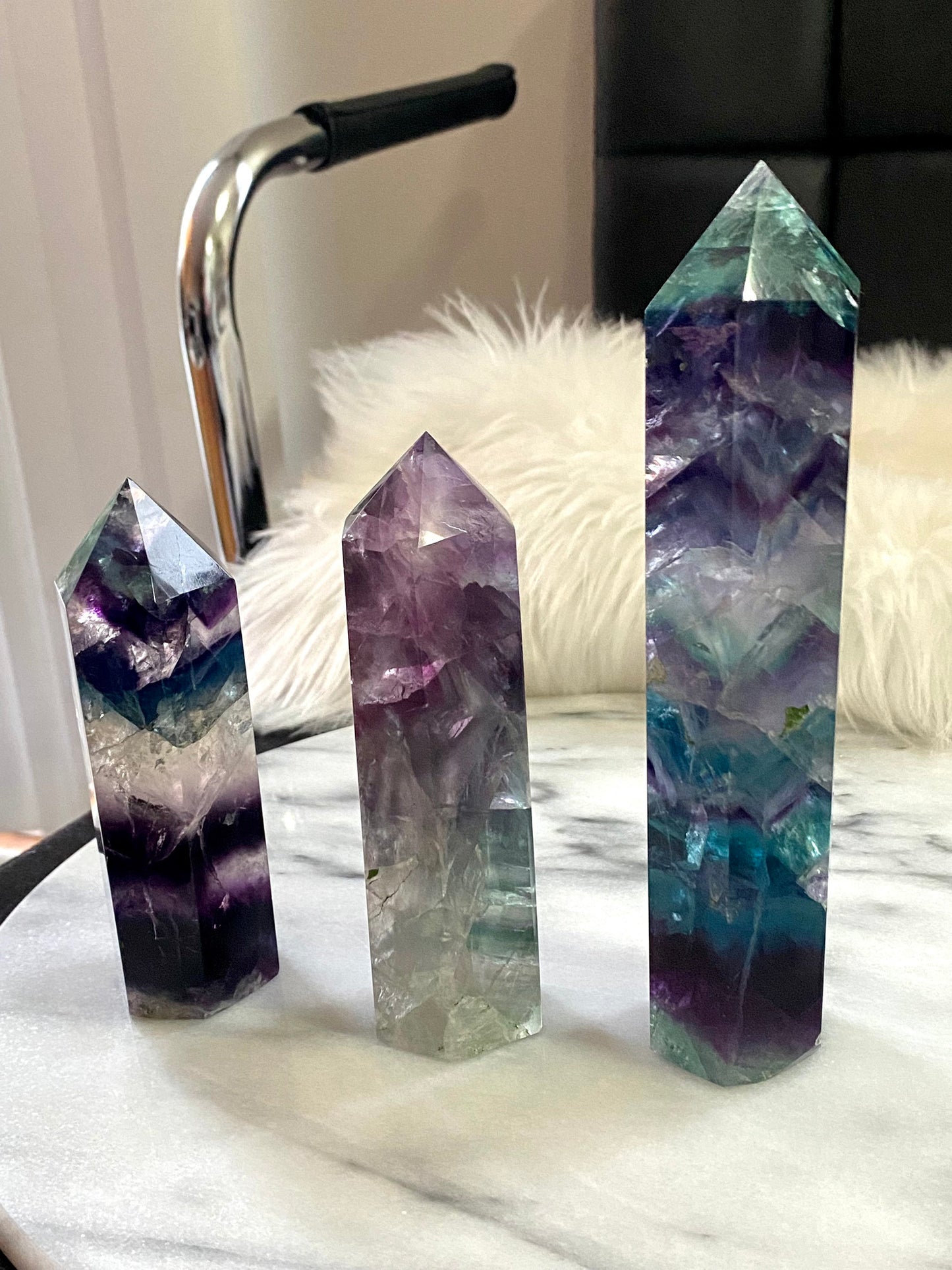 Fluorite Tower - AAA Fluorite - Fluorite Towers - DukeCityHerbs