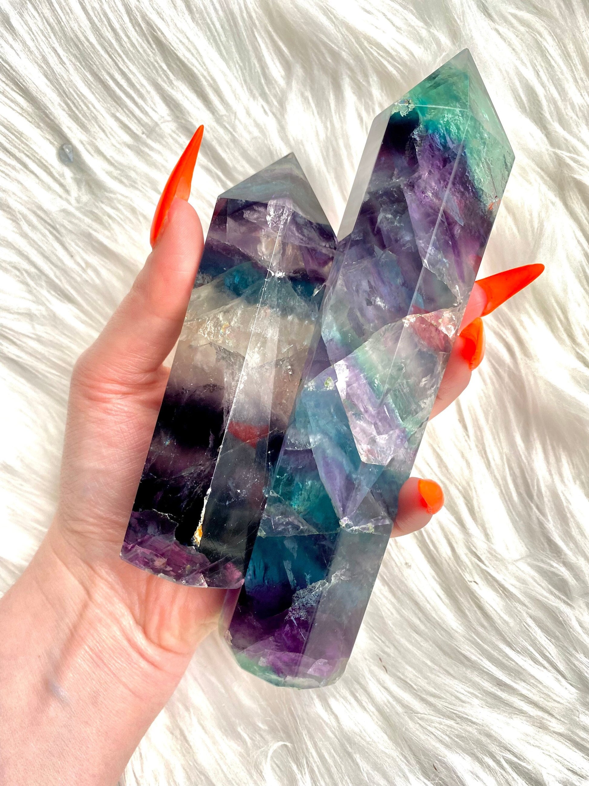 Fluorite Tower - AAA Fluorite - Fluorite Towers - DukeCityHerbs