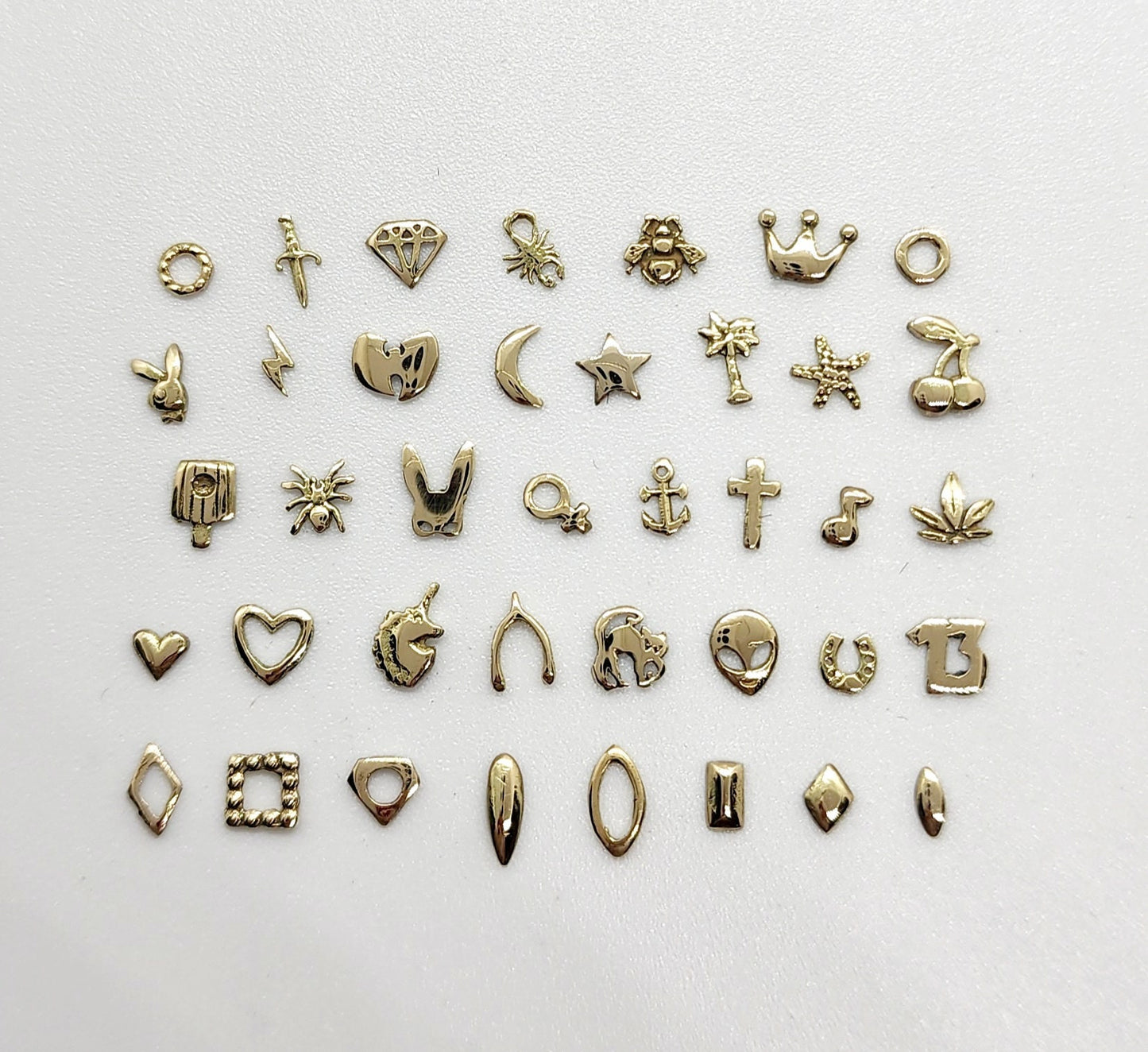 18kt Solid Gold Charm - DukeCityHerbs