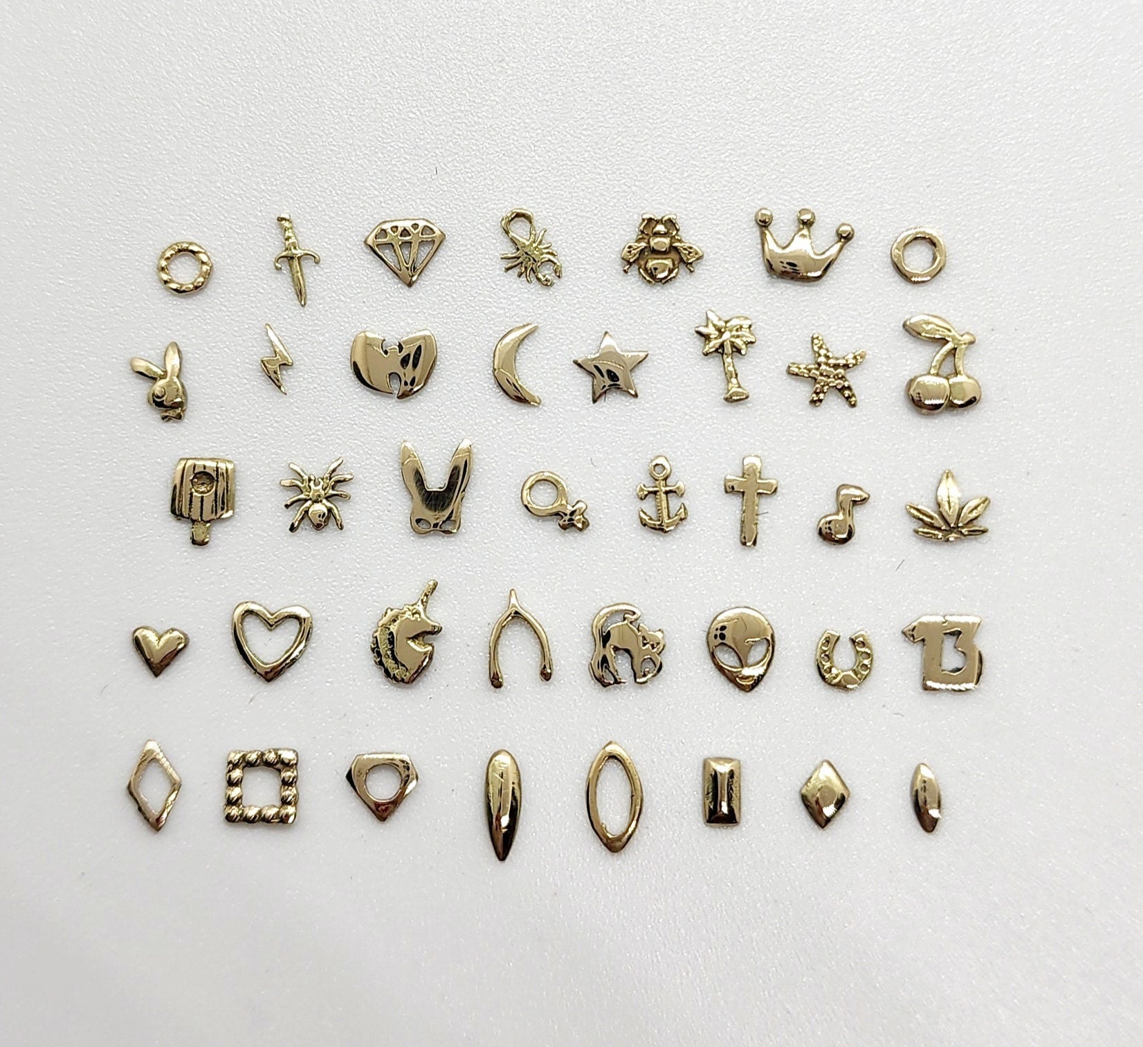 18kt Solid Gold Charm - DukeCityHerbs