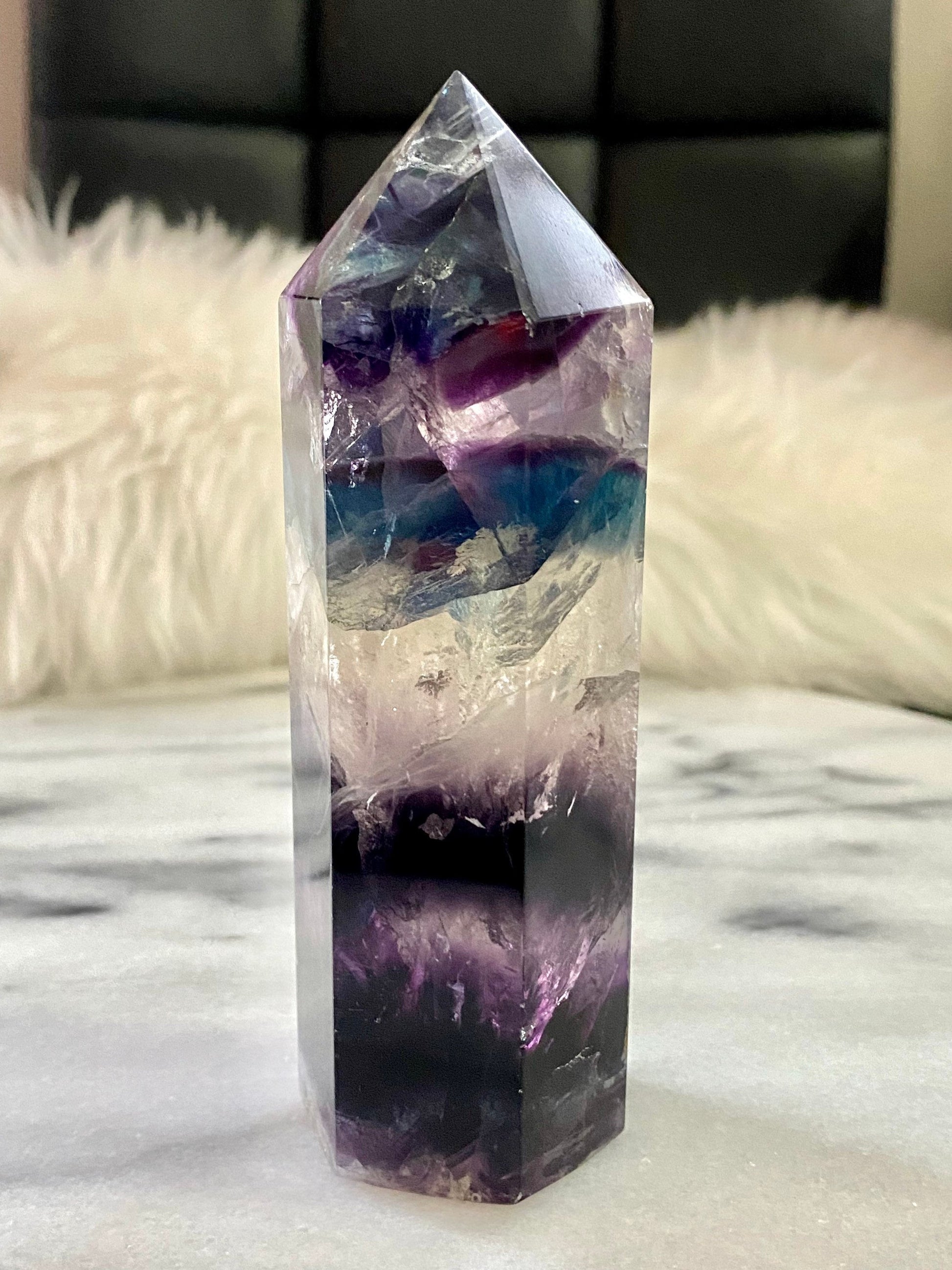 Fluorite Tower - AAA Fluorite - Fluorite Towers - DukeCityHerbs