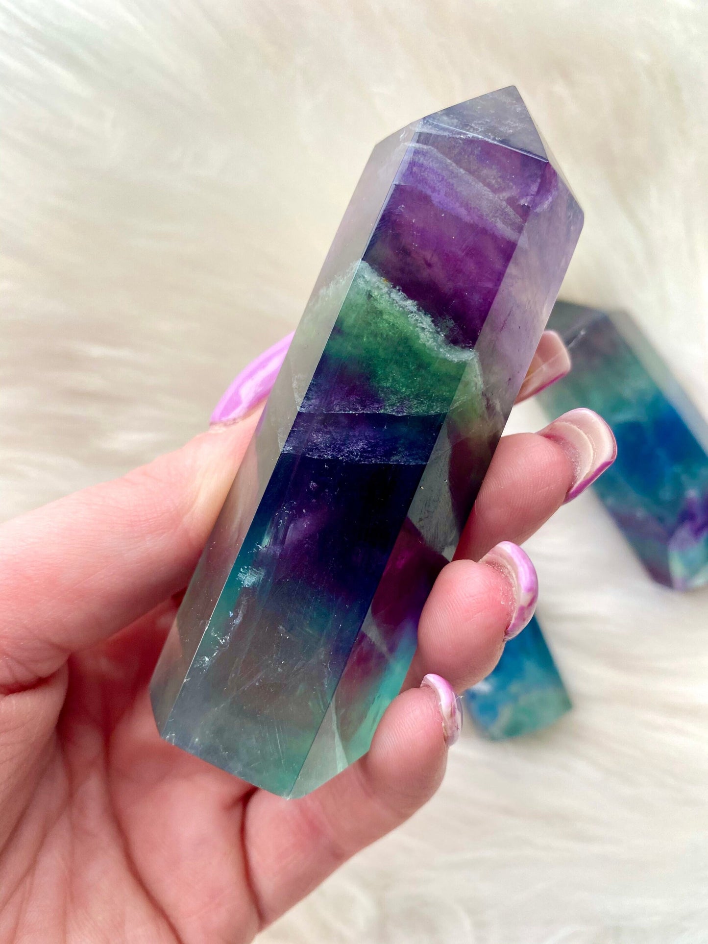 Fluorite Tower - AAA Fluorite - Fluorite Towers - DukeCityHerbs