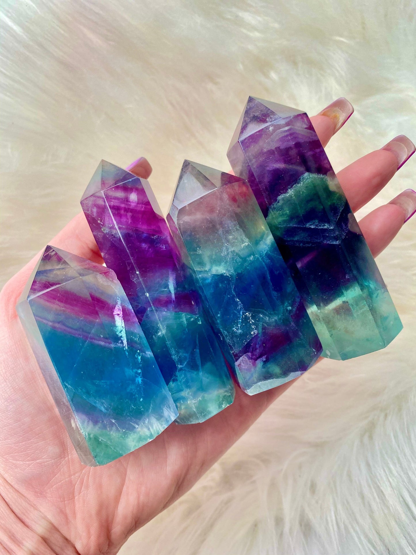 Fluorite Tower - AAA Fluorite - Fluorite Towers - DukeCityHerbs